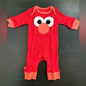 Land of Nod Sesame Street Collection Elmo Romper